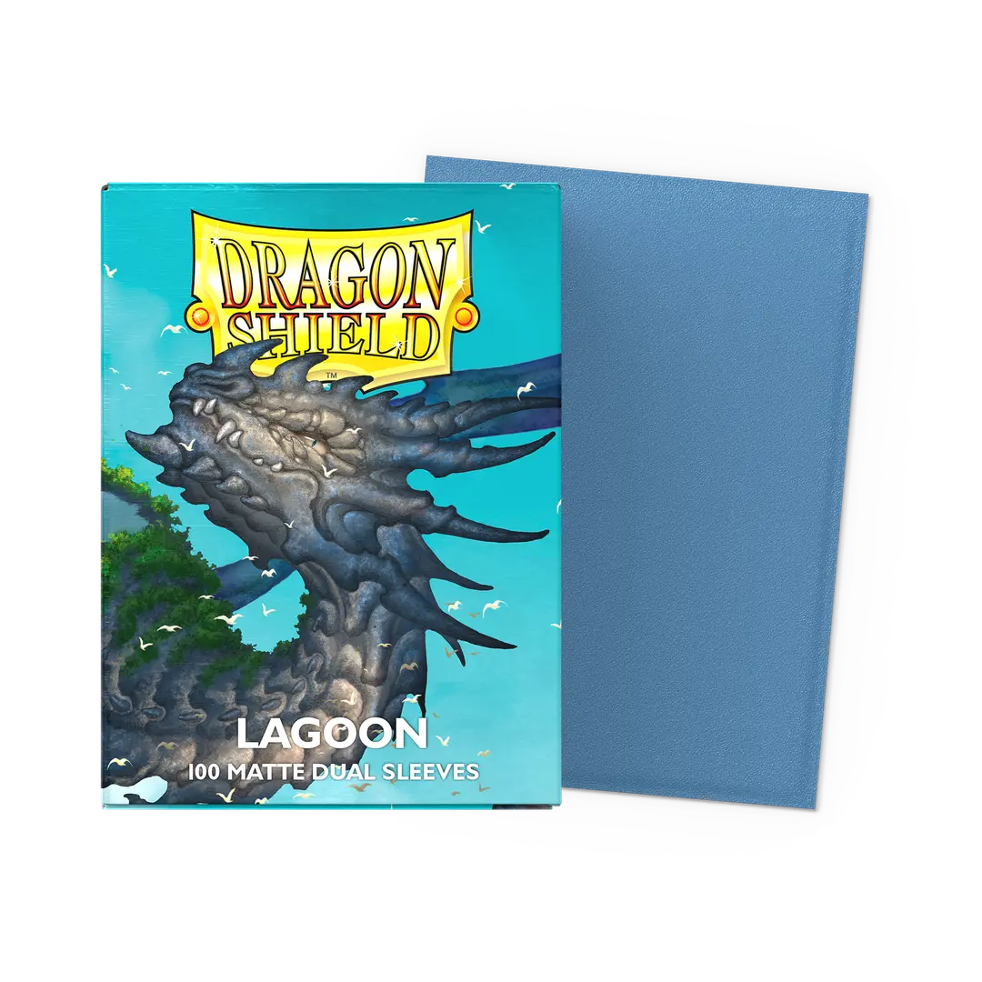 Dragonshield - Standard Deck Protector Sleeves - Dual Matte - Lagoon (Saras)