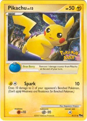 Pikachu (9/17) (Pokemon Day) [POP Series 6]